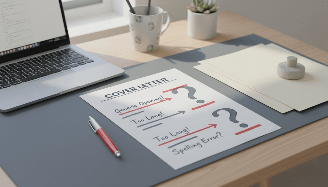 10 Cover Letter Mistakes (And How to Fix Them) article cover